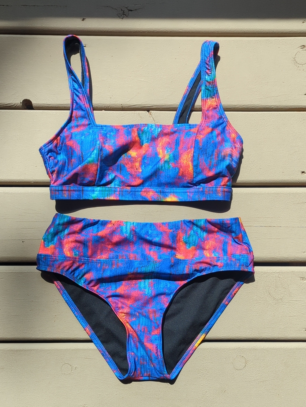 next Patterned Sports Bikini Set